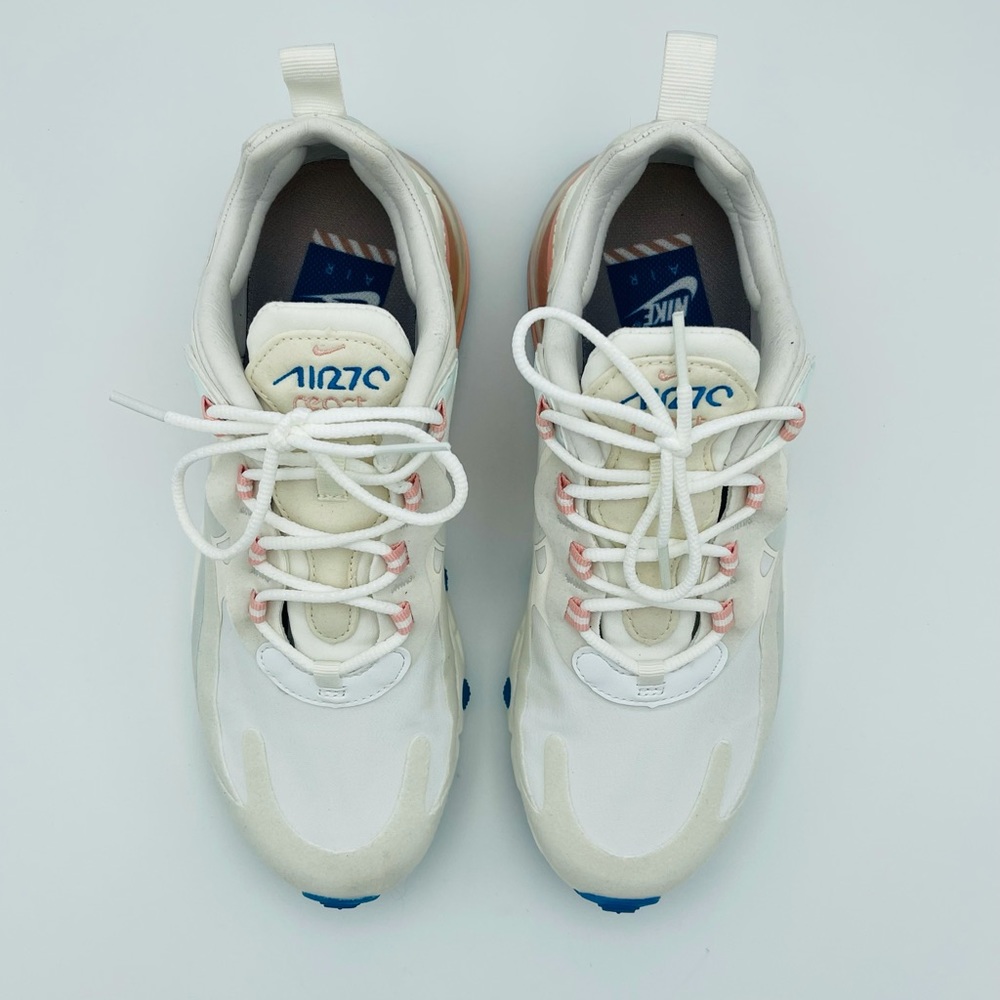Wmns Nike Air Max 270 React Shoes Sz 7.5 - Picture 3 of 7
